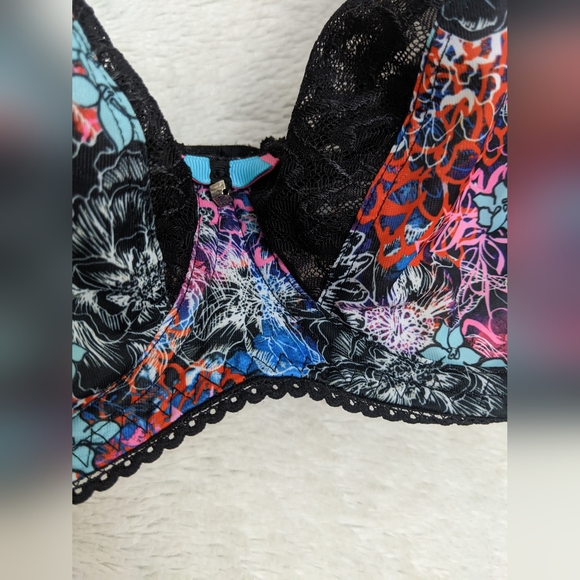 Freya Balcony Bra, UK 32G/US 32I, Forest Song, Underwire - Picture 5 of 8